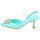 Chaussures Femme Sandales et Nu-pieds L'angolo 396016.17 Bleu