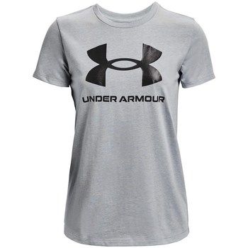 Vêtements Femme T-shirts manches courtes Under Armour sportiva Graphic Gris