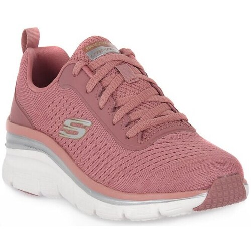 Chaussures Femme Baskets basses Skechers Fashion Fit Makes Moves Rose
