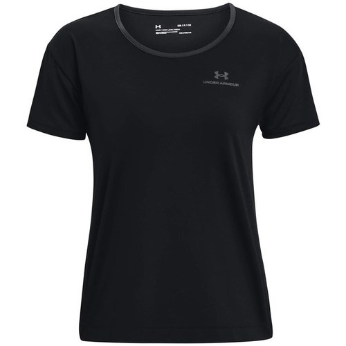 Vêtements Femme T-shirts manches courtes Under Armour Rush Energy Noir