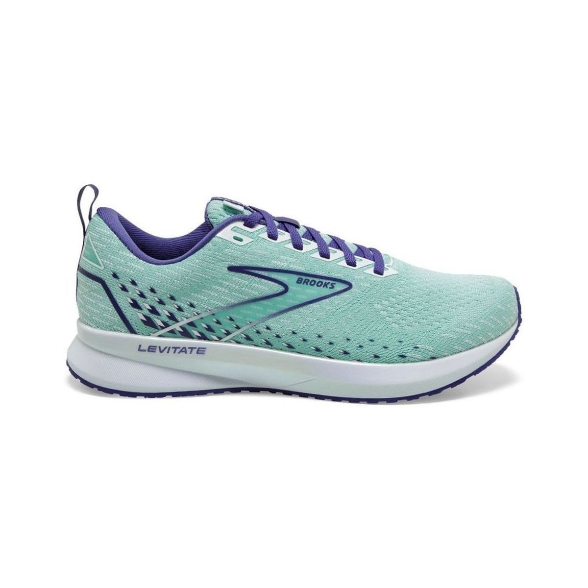 Chaussures Femme Running / trail Brooks Levitate 5 Turquoise