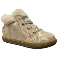 Chaussures Fille Baskets montantes Shoo Pom BOUBA TAUPE PLATINE