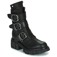 Chaussures Femme Boots Airstep / A.S.98 HELL BUCKLE Noir