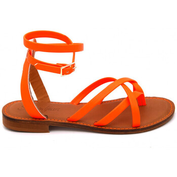 Chaussures Femme Sandales et Nu-pieds Semerdjian puma Orange