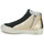Chaussures Femme Baskets montantes Meline NKC320-A-6125 Blanc / Noir