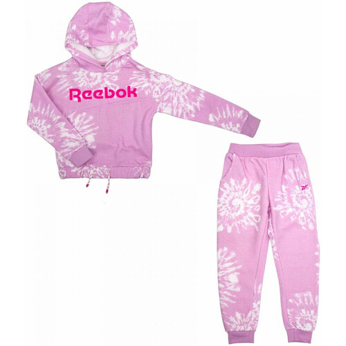 Vêtements Fille Vestes Reebok Sport Junior - Survêtement - rose Rose