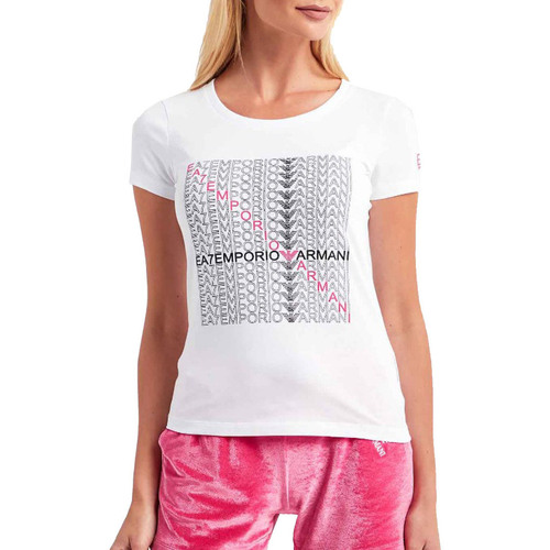 Vêtements Femme T-shirts & Polos Emporio Armani EA7 3LTT22TJFKZ Blanc
