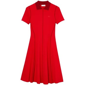 Vêtements Femme Robes longues Lacoste Robe Polo  Ref 56067 3ML Rouge Rouge
