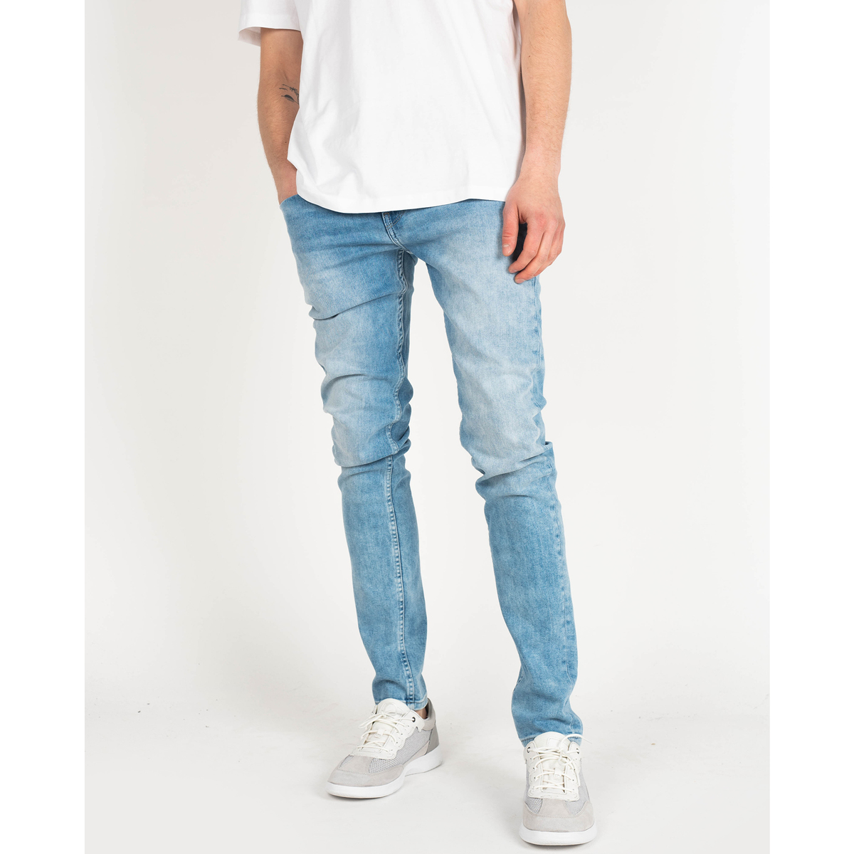 Vêtements Homme Pantalons 5 poches Pepe jeans PM205476MF94 | Hatch 5PKT Bleu
