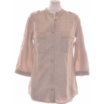 Vêtements Femme Chemises / Chemisiers Camaieu chemise  36 - T1 - S Beige Beige