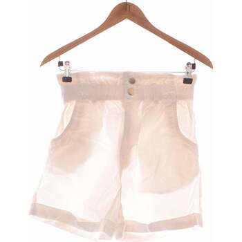 Vêtements Femme Shorts / Bermudas H&M short  36 - T1 - S Blanc Blanc