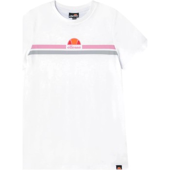 Vêtements Garçon T-shirts manches courtes Ellesse CAMISETA BLANCA JUNIOR  S4M12121 Blanc