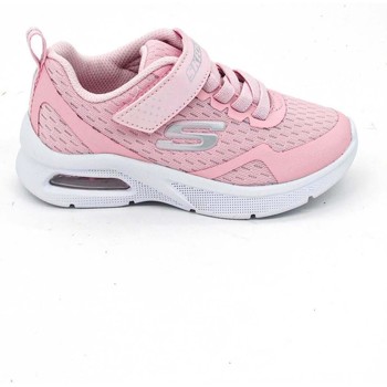 Chaussures Fille Baskets mode Skechers  Rose