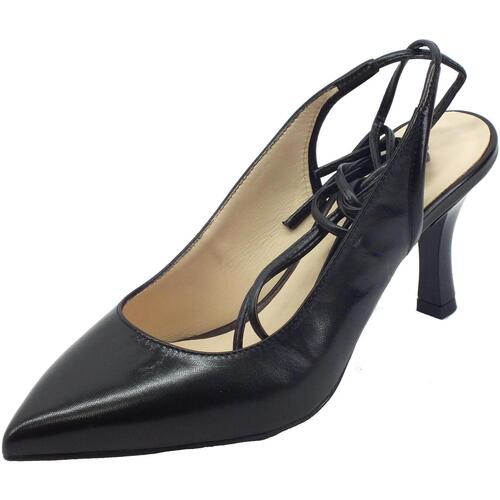 Chaussures Femme Sandales et Nu-pieds NeroGiardini E218343DE Nappa Pandora Noir