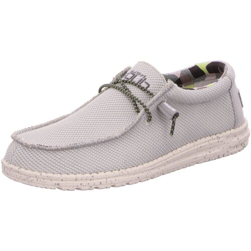 Chaussures Homme Mocassins Hey Dude BRONX Shoes  Gris