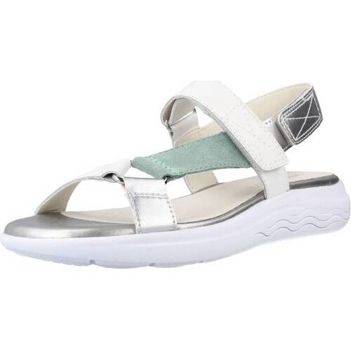 Chaussures Femme Sandales et Nu-pieds Geox D SPHERICA EC5W A Blanc