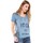 Vêtements Femme T-shirts & Polos Cipo And Baxx T-Shirt  pour Femme - WT236 Bleu