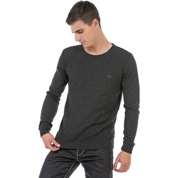 Vêtements Homme Pulls Cipo And Baxx Pull  pour Homme - CP240 - Anthracite - L Anthracite