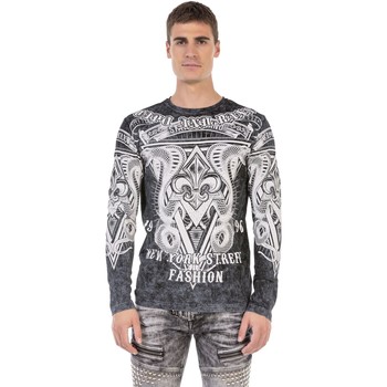 Vêtements Homme Sweats Cipo And Baxx Sweat-Shirt  pour Homme - CL449 Noir