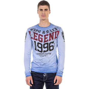 Vêtements Homme Sweats Cipo And Baxx Sweat-Shirt  pour Homme - CL486 Bleu