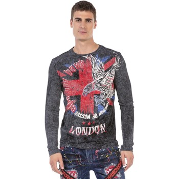 Vêtements Homme Sweats Cipo And Baxx Sweat-Shirt  pour Homme - CL499 Noir