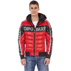 Vêtements Homme Doudounes Cipo And Baxx Veste  pour Homme - CJ268 - Rouge - L Rouge