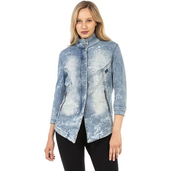 Vêtements Femme Vestes en jean Cipo And Baxx Veste  pour Femme - WJ116 Bleu