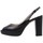 Chaussures Femme se mesure à lendroit le plus fort au dessous de la taille, au niveau des fesses PALOMA Noir