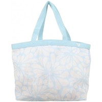 Sacs Femme Cabas / Sacs shopping Roxy Sac shopping  - Semi transparent - Motif Fleur - Bleu Multicolor