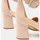 Chaussures Femme Sandales et Nu-pieds Bata Sandales avec bride de cheville Famme Beige