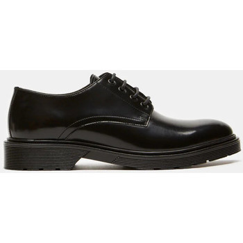 Chaussures Homme Derbies & Richelieu Bata Chaussures à lacets en cuir avec semelle crantée Homme Noir