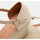 Chaussures Femme Baskets mode Bata Sandales compensées modèle espadrilles Beige