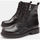Chaussures Femme strappo Boots Bata Bottes en cuir pour femmes Famme Noir
