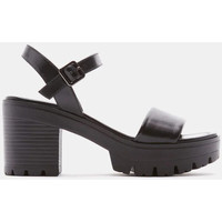 Chaussures Femme Sandales et Nu-pieds Bata Sandales à talon haut chuncky Famme Noir