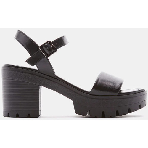 Chaussures Femme Sandales et Nu-pieds Bata Sandales pour femme avec talon épais Noir