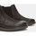 Chaussures Homme Boots Bata Bottines Chelsea en véritable cuir Noir
