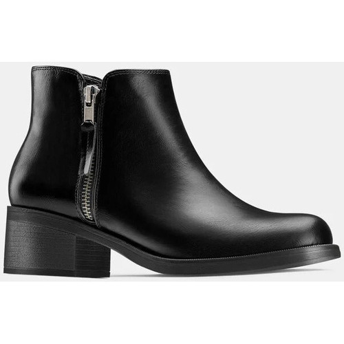 Chaussures Femme Boots Bata Bottines pour femme avec zip Famme Noir