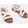 Chaussures Femme Sacs homme à moins de 70 Bata sandales plates Famme Blanc