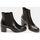 Chaussures Femme Bottines Bata bottines chelsea avec large talon Famme Noir