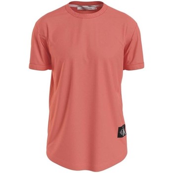 Vêtements Homme T-shirts & Polos Calvin Klein Jeans T Shirt Homme  Ref 55949 Rouge Rouge