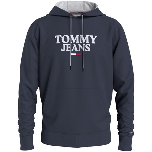 Vêtements Homme Sweats Tommy Jeans Sweat A capuche Homme  Ref 55870 Marine Bleu