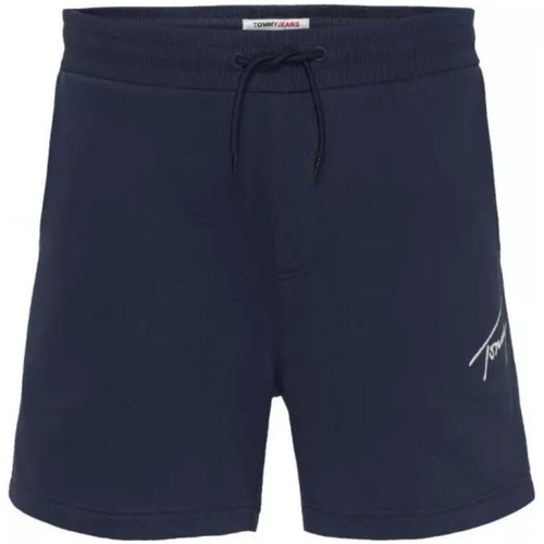 Vêtements Homme Shorts / Bermudas Tommy Jeans Short de jogging  Ref 55872 Marine Bleu