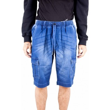 Vêtements Homme Shorts / Bermudas Billtornade Teka Bleu Denim