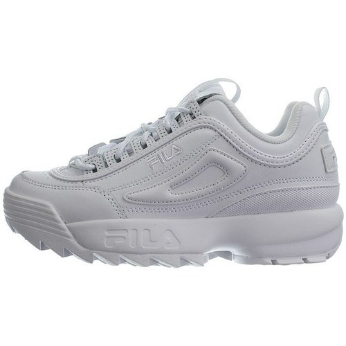 Chaussures Femme Baskets basses Fila cements Disruptor Low Blanc