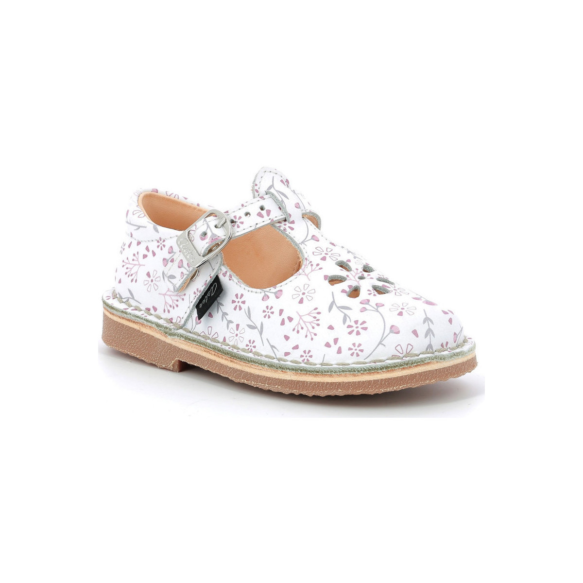 Chaussures Fille Ballerines / babies Aster Dingo-2 Blanc