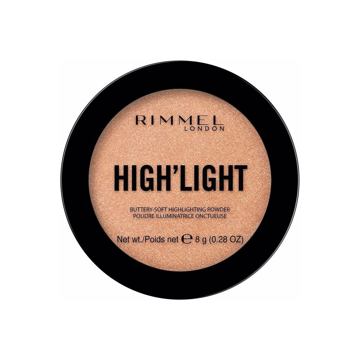Beauté Femme Fards à paupières & bases Rimmel London High'Light Buttery-soft Highlighting Powder 003-afterglow 