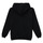 Vêtements Fille Sweats Calvin Klein Jeans METALLIC BOX LOGO RELAXED HOODIE Noir