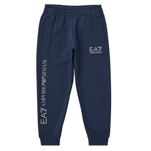 Vêtements Garçon Pantalons de survêtement Emporio Armani pattern EA7 6LBP59-BJEXZ-1554 Marine