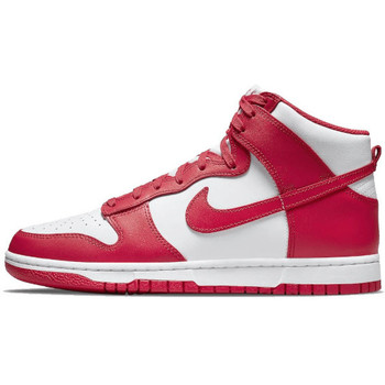 Chaussures Baskets montantes Nike Nike  Dunk High University Red rouge 