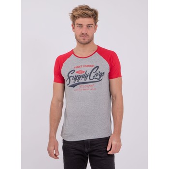 Vêtements T-shirts & Polos Ritchie T-shirt manches courtes col rond pur coton NECHIN Rouge